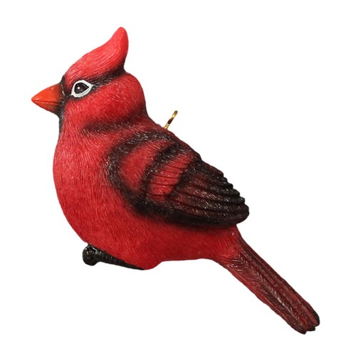 Oiseau rouge suspendu - rouge, en