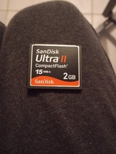 CARTE MEMOIRE COMPACT FLASH SANDISK ULTRA II 2GB