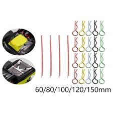 20x Clips de carrosserie RC avec cordes à ressort pour voiture RC 1/8 1/10