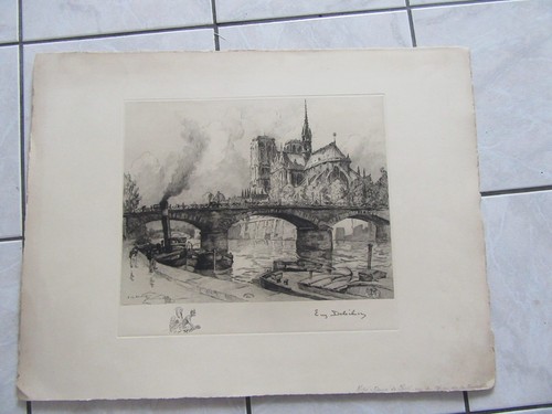 Tres grande eau forte - tres,