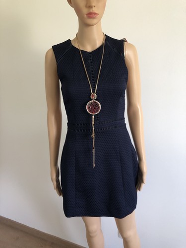 Robe bleue marine - robe,