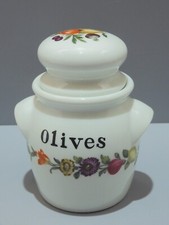 -POT A OLIVES PORCELAINE de