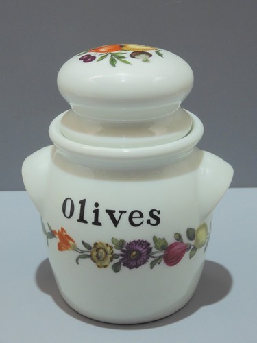 Pot olives porcelaine de - a,