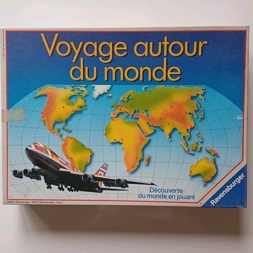 Jeu voyage autour monde - voyage, du