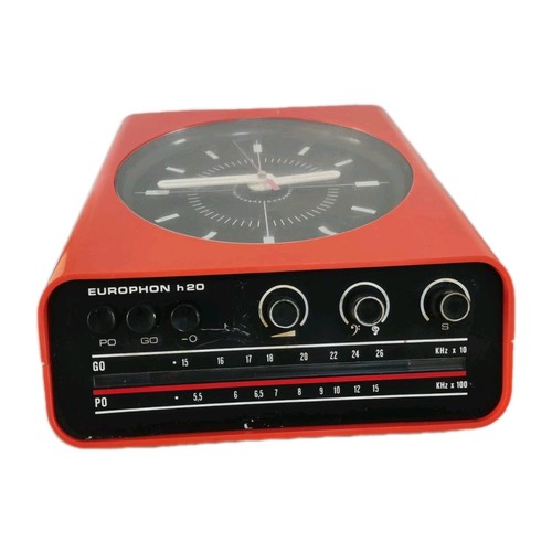 Radio horloge design space age - horloge,