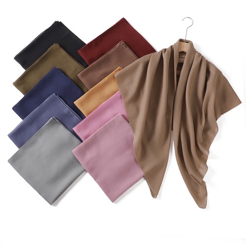 Foulard carré couleur - de, unie
