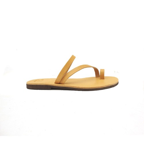 Sandales plates cuir - sandales,