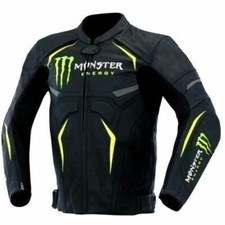 Courses Veste en Cuir Hommes Moto Biker Cuir Veste MOTOGP Moto Cuir Veste 48,56
