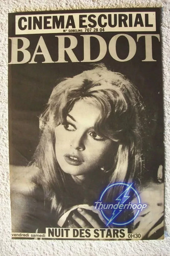 Brigitte bardot affiche - brigitte,