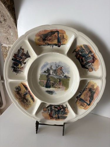 Grand plat rond - grand, À