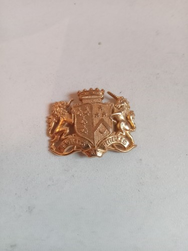 Broche ancien plaqué or - broche,