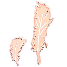 CUTTING DIES 2 MATRICES DE DECOUPE + EMBOSSAGE PLUMES LOISIRS CREATIFS  0293