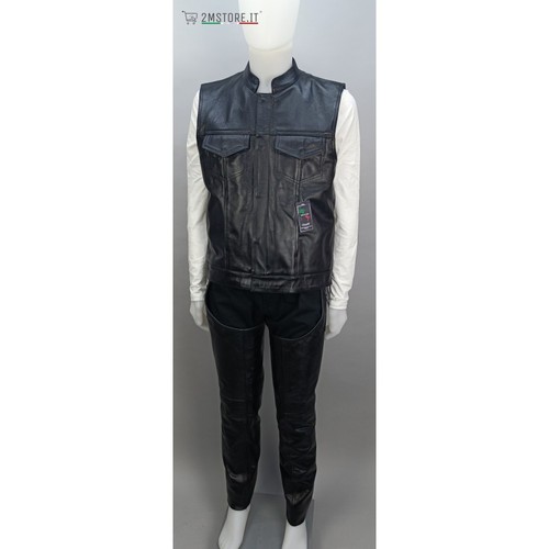 Gilet chaps véritable cuir - gilet,