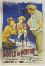 AFFICHE cinéma Pathé BOULE de GOMME 1931 GAUMONT post muet pré parlant parlé 