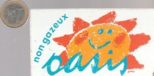 sticker. drinks. OASIS orange