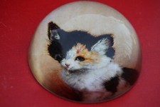 PRK1 SULFURE PRESSE PAPIER H. RONNER KNIP CHATON D EVEIL CHAT PAPERWEIGHT 