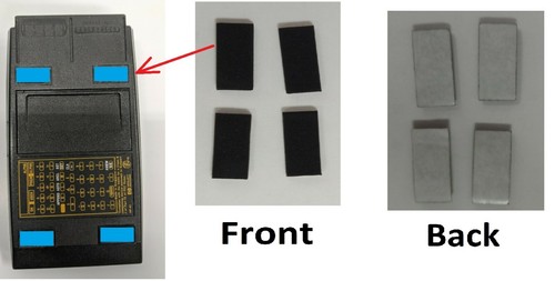 New rubber feet for 41c - feet, hp-41c