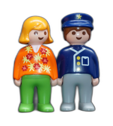 Playmobil 123 figurines femme