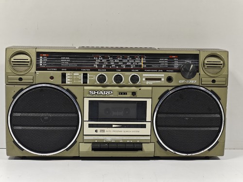 Sharp 5757hb radio cassette - radio,