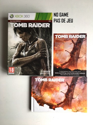 Coffret tomb raider reboot - tomb,