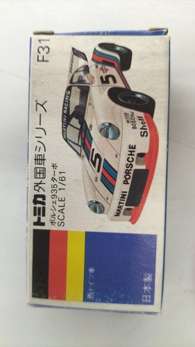 Tomy blue box f31 porsche - tomy,