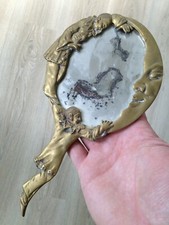 Joli Petit Miroir Bronze Poche