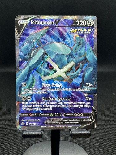 Carte pokémon metalosse - carte, v