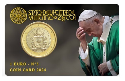 Vatican coin card euro - euro, n°3