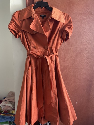 Bebe dress coat trench