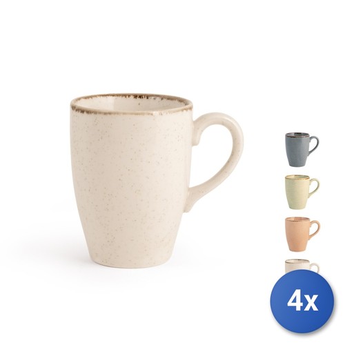 Tasses porcelaine - 4x,