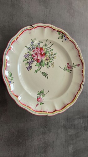 Assiette murale faience xix - assiette,