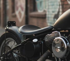 SELLE UNIVERSELLE NOIRE HARLEY
