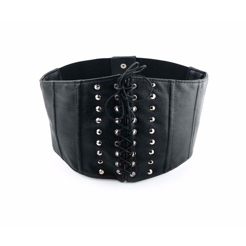 Ceinture corset large cuir - ceinture,