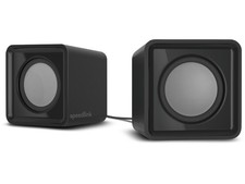 TWOXO Stereo Speakers - Haut-Parleurs USB, Noir