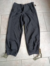 Pantalon allemand noir PANZER guerre uniforme militaria Normandie WW2 1944 REPRO