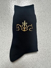 Paire De Chaussettes Croix De Camargue Taureau Cheval Taille 43/42