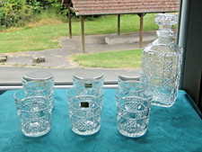 Service a whisky en cristal