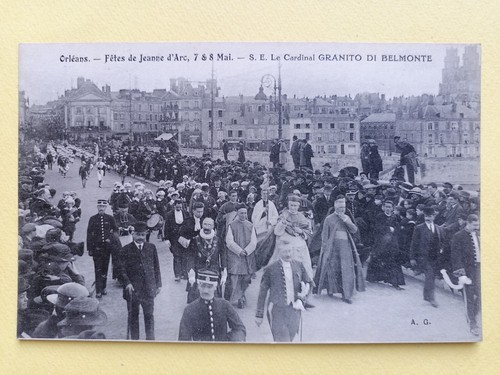 Cpa orléans mai 1929 fêtes - cpa,