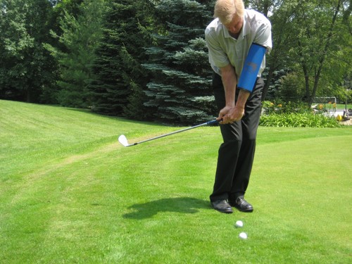 Golf trainer stop pitching - golf,