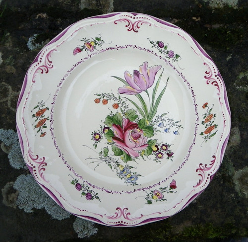 Assiette faîence de - assiette, en