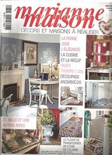 MARIANNE MAISON N°71 CUISINE ET RECUP / VASES TROMPE-L'OEIL / STORE EN COLONNE