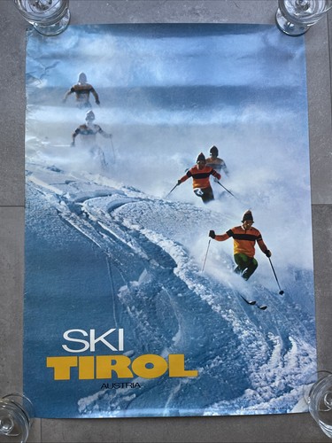 Affiche originale ski autriche - affiche,
