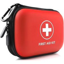 trousse de secours rouge sac