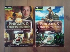 LE TOUR DU MONDE EN 80 JOURS ROBINSON - 2 Coffrets Jeu PC ENIGMES OBJETS CACHES