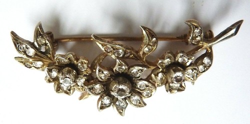 Broche ancienne argent - en,