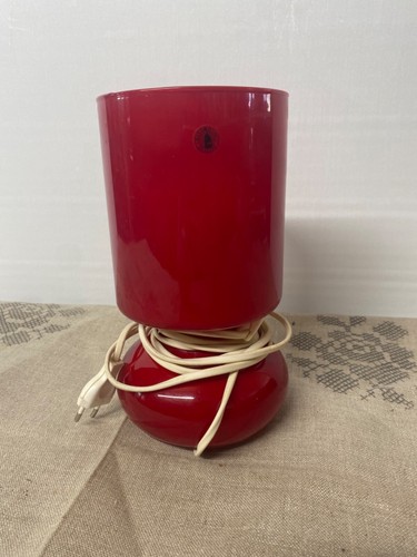 Lampe vintage rouge ikea - lampe,