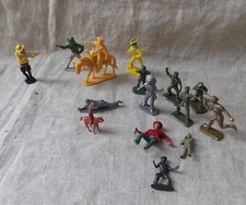 LOT ANCIENS SOLDATS COW BOYS