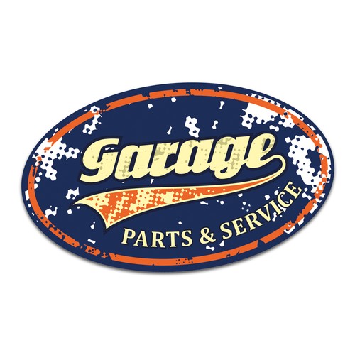 Autocollant rétro vintage - autocollant,