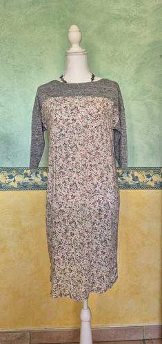 Robe grise rose - grise, et
