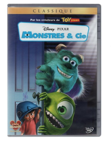 Dvd monstres cie - &,